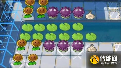 明日方舟：夏活地图ex4官方整活致敬植物大战僵尸 我家坚果能输出