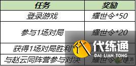 王者荣耀耀世令获取方法分享