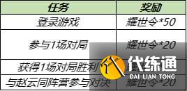 王者荣耀8月17日更新内容汇总：战令皮肤返场/世冠皮肤赵云上线/ 夺宝更新