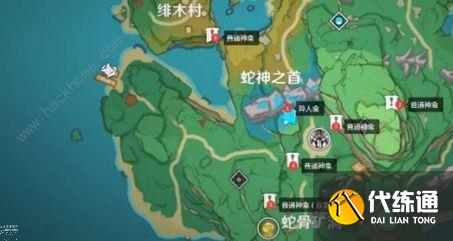 原神荒岛朝圣指南成就达成攻略：八酿岛所有的神龛位置地点详解[多图]图片3