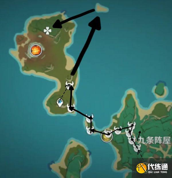 原神血斛最佳采集路线推荐