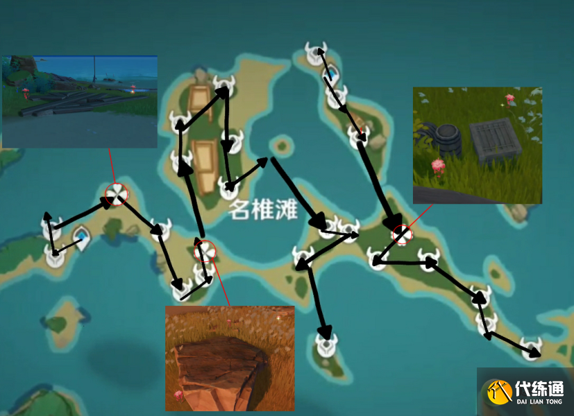 原神血斛最佳采集路线推荐