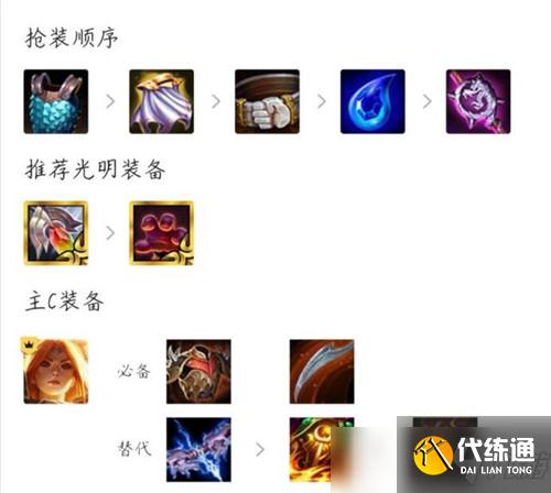 英雄联盟云顶之弈最新阵容 不灭骑士