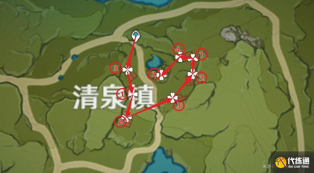 原神蒙德慕风蘑菇采集位置一览