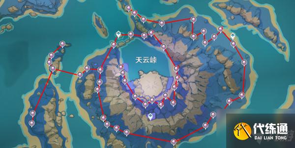 原神天云草实在哪里？原神天云草实采集线路分享！