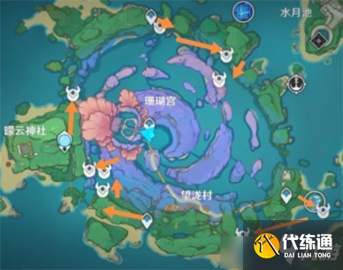 原神飘浮灵收集路线攻略 原神手游飘浮灵收集路线是什么