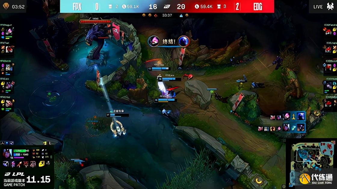 LOL-LPL：Viper厄斐琉斯绝境三杀，EDG 3-1击败FPX夺得夏季赛冠军