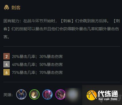 云頂之弈11.17黎明刺客陣容 三星卡茲克完美掠殺