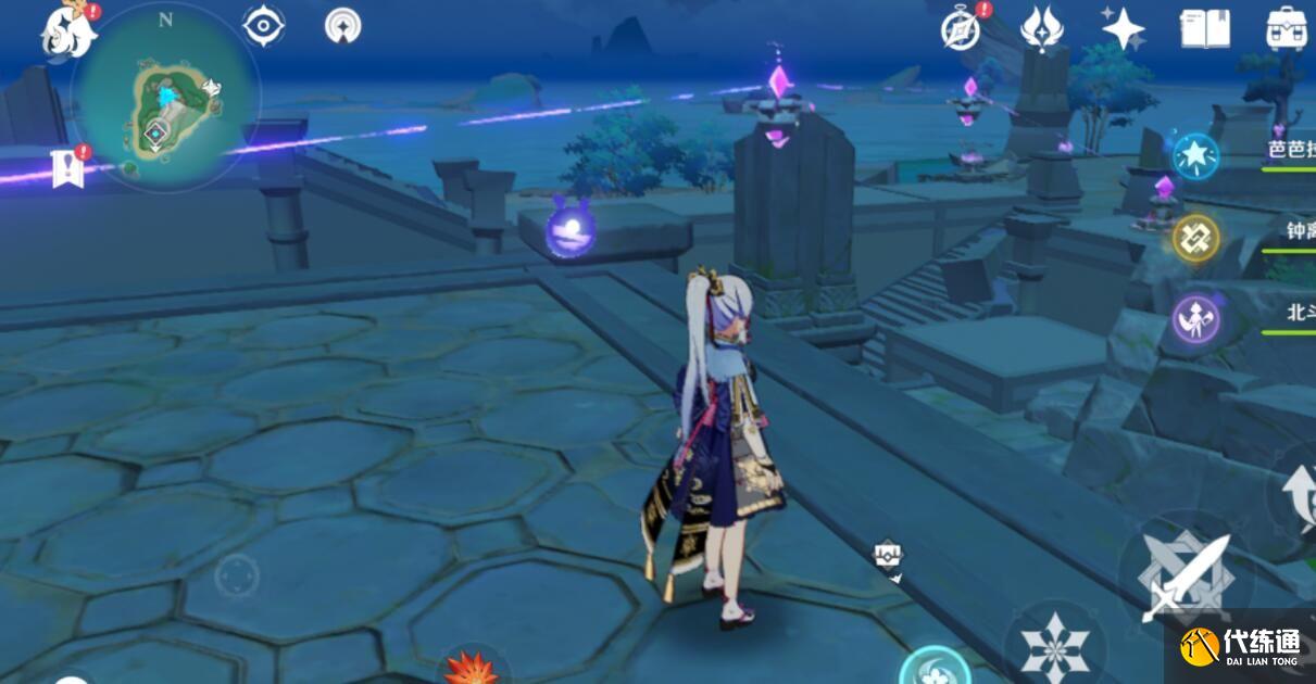 原神水月池继电石解谜攻略：水月池继电石机关解密流程[多图]图片2