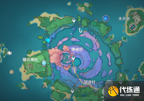 原神林藏的信宝箱位置 2.1稻妻隐藏任务远海牧人的宝藏宝箱位置图