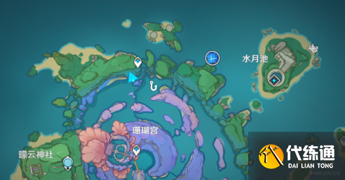 原神林藏的信宝箱位置 2.1稻妻隐藏任务远海牧人的宝藏宝箱位置图