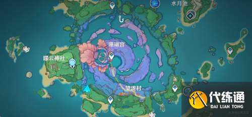 原神林藏的信宝箱位置 2.1稻妻隐藏任务远海牧人的宝藏宝箱位置图