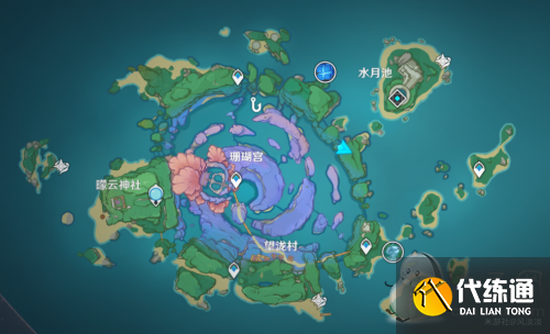 原神林藏的信宝箱位置 2.1稻妻隐藏任务远海牧人的宝藏宝箱位置图