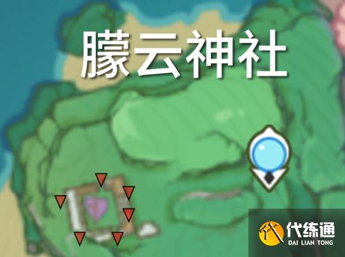 原神每日占卜位置在哪里