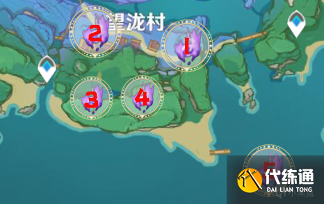原神2.1海祇岛清籁岛雷神瞳分布位置大全 原神2.1雷神瞳全位置点位