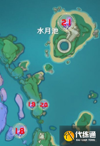 原神2.1海祇岛清籁岛雷神瞳分布位置大全 原神2.1雷神瞳全位置点位