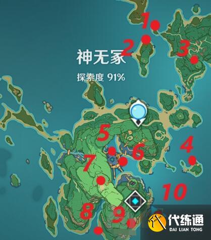 原神妖鬼狂言百物语成就鹮巷物语和钓鱼点一览 原神妖鬼狂言百物语成就鹮巷物语和钓鱼点一览