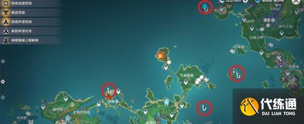 原神妖鬼狂言百物语成就鹮巷物语和钓鱼点一览 原神妖鬼狂言百物语成就鹮巷物语和钓鱼点一览