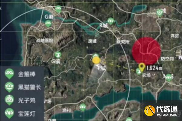 《和平精英》黑猫警长飞天摩托位置一览