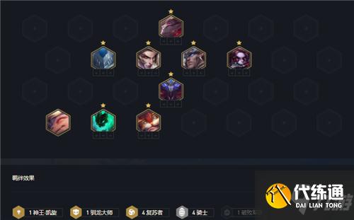 云頂之弈11.17最新上分陣容 云頂之弈11.17復蘇騎士玩法推薦