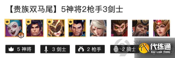 金铲铲之战贵族双马尾怎么玩 金铲铲之战贵族双马尾玩法攻略