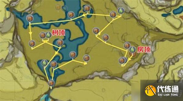 原神盤岩之路全收集攻略:盤岩之路任务和100%收集图文详解