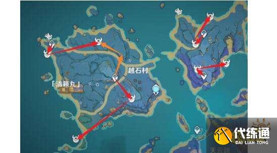 原神浮游核刷新位置大全