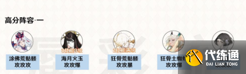 阴阳师相扑战狸高分阵容推荐