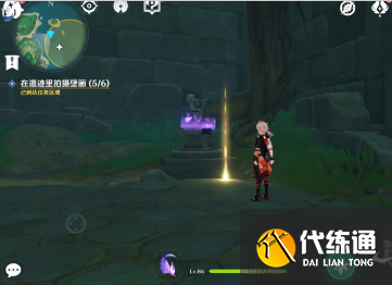 原神2.2遗迹里拍摄壁画任务流程 壁画位置坐标大全 原神2.2遗迹里拍摄壁画攻略