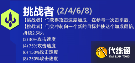 《云顶之弈》S6版本挑战者羁绊棋子深入解读