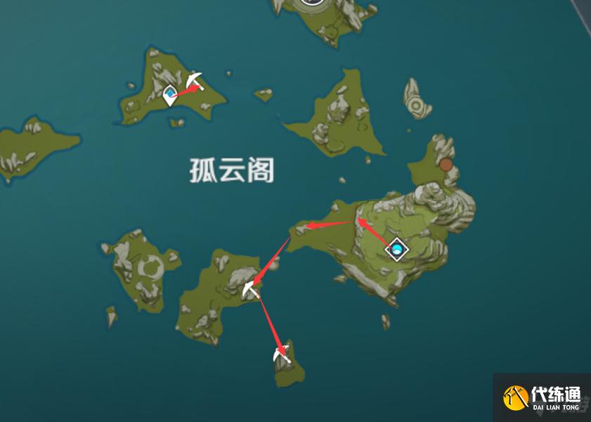 《原神手游》2.2璃月水晶矿分享 2.2璃月采矿位置介绍