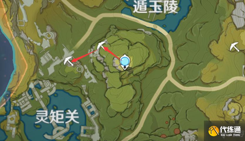 《原神手游》2.2璃月水晶矿分享 2.2璃月采矿位置介绍