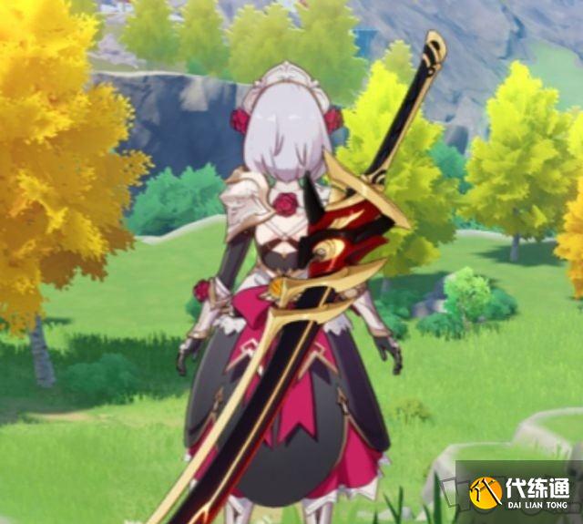 原神赤角石溃杵属性 赤角石溃武器外观一览