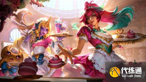 LOL咖啡甜心皮肤外观预览 11.23版本新皮肤原画