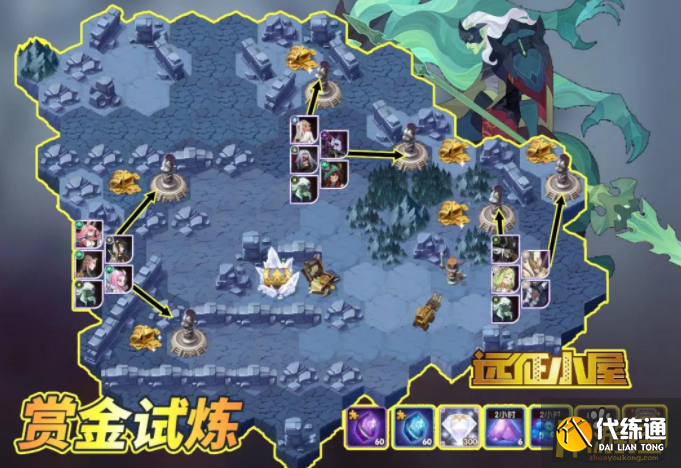 剑与远征特雷兹诺试炼之地怎么过,剑与远征特雷兹诺试炼之地通关路线图