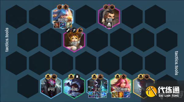 《云頂之弈》11.22版卡特主C陣容運營教程