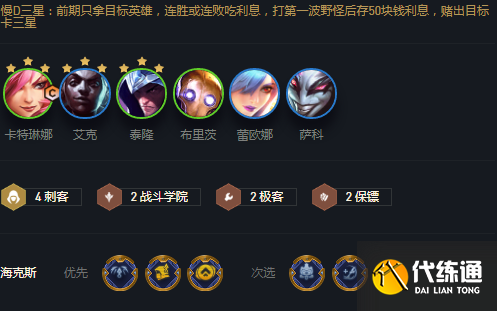 《云頂之弈》11.23版本新版本答案旋風女王卡特陣容推薦