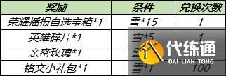 《王者荣耀》11月23日更新 王者荣耀共赏芳华送永久皮肤活动