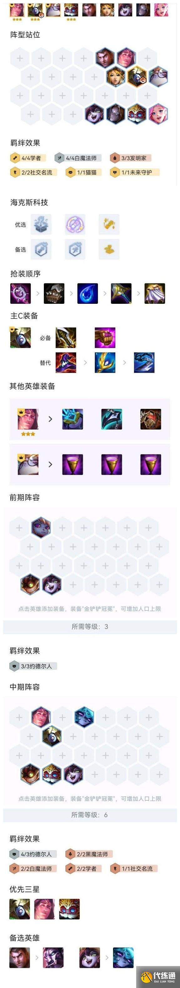 《云頂之弈》11.23版學者冰女陣容裝備搭配技巧分享