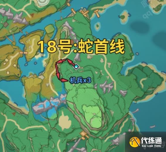 原神2.3精英怪锄地攻略 131精英怪锄地路线分享