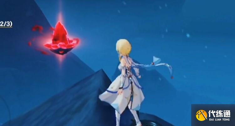 原神雪脊山绯红玉髓具体位置介绍