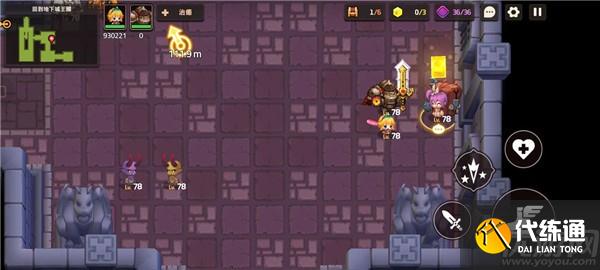 坎公骑冠剑噩梦10-2攻略 10-2回到地下城王国全收集步骤