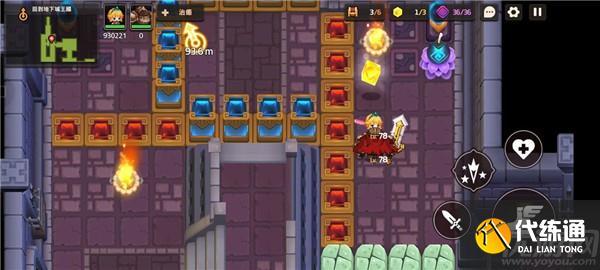 坎公骑冠剑噩梦10-2攻略 10-2回到地下城王国全收集步骤