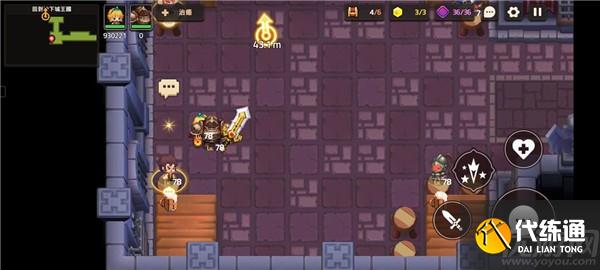 坎公骑冠剑噩梦10-2攻略 10-2回到地下城王国全收集步骤