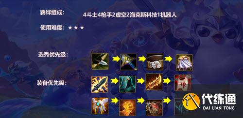 《金铲铲之战》双城之战虚空斗枪阵容玩法攻略