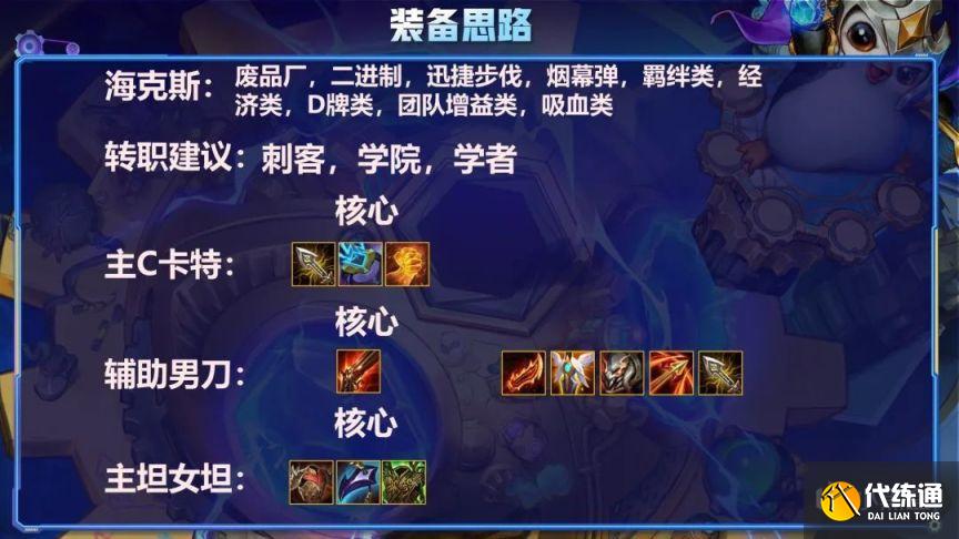 《云頂之弈》雙城之戰(zhàn)S6雙人模式法刺陣容玩法推薦