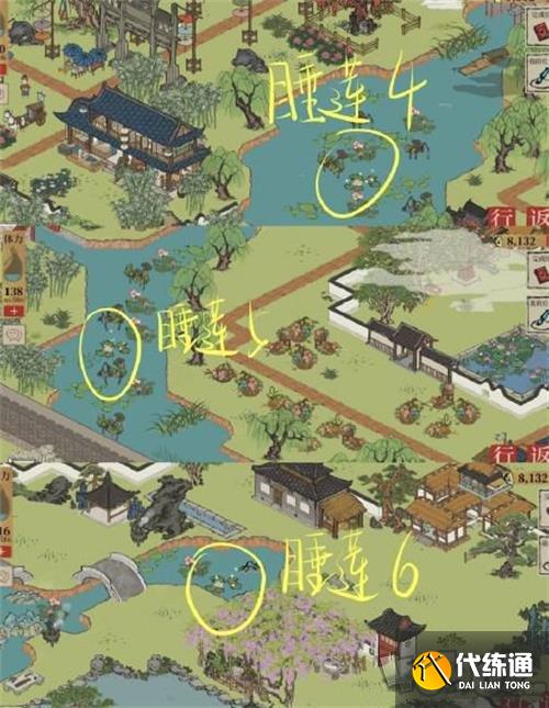 江南百景图长恨歌睡莲18朵在哪 长恨歌睡莲18朵位置介绍