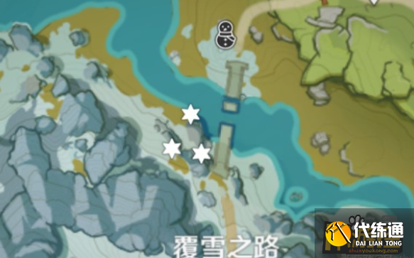 原神雪山特训战斗特训赤红之石位置一览1.png