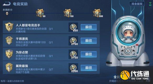 《王者荣耀》体验服12月3日全民电竞优化 全民电竞优化一览