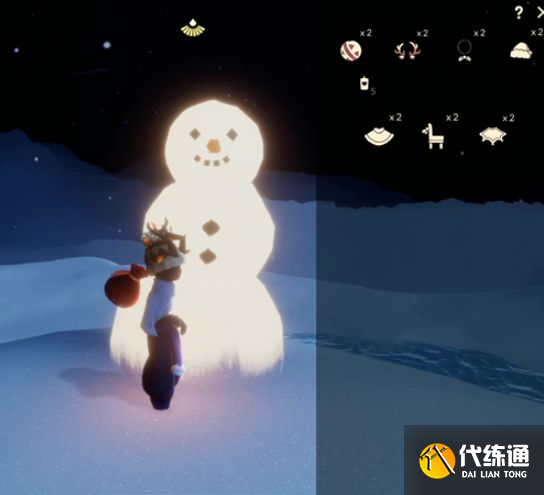 光遇圣诞老奶奶先祖在哪？2021圣诞老人/老奶奶/圣诞雪人复刻先祖位置[多图]图片3